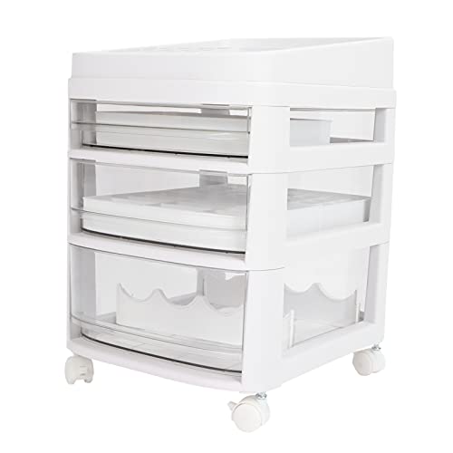 Large Capacity Vanity Organizer with Pulley Design - Makeup Storage for Bathroom Vanity, Dressing Table & Bedroom | Perfect for Cosmetics, Jewelry & Skincare Organization