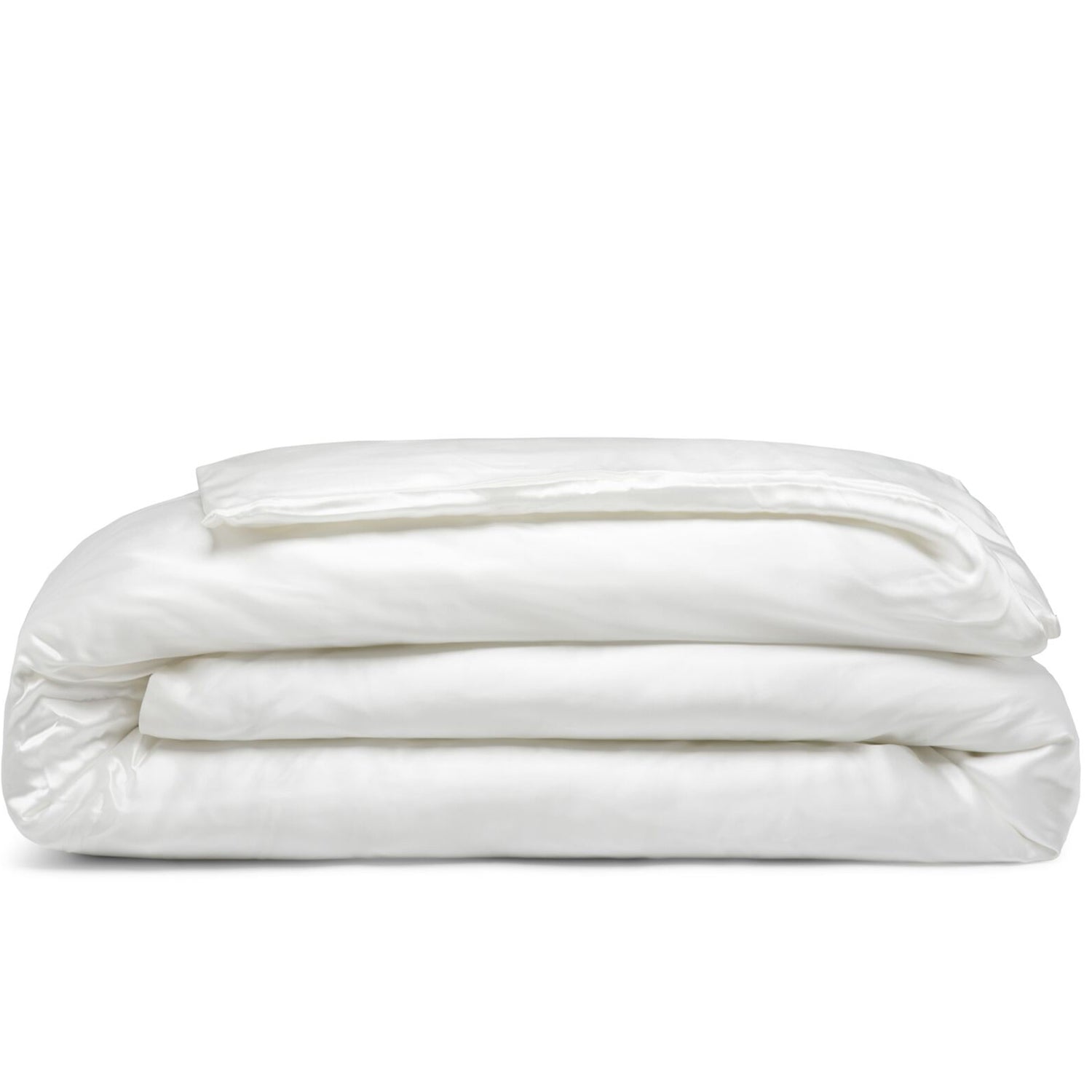 Belledorm 100% Mulberry Silk Duvet Cover - King Size Ivory - Luxury Soft Hypoallergenic Bedding for Master Bedroom & Guest Room