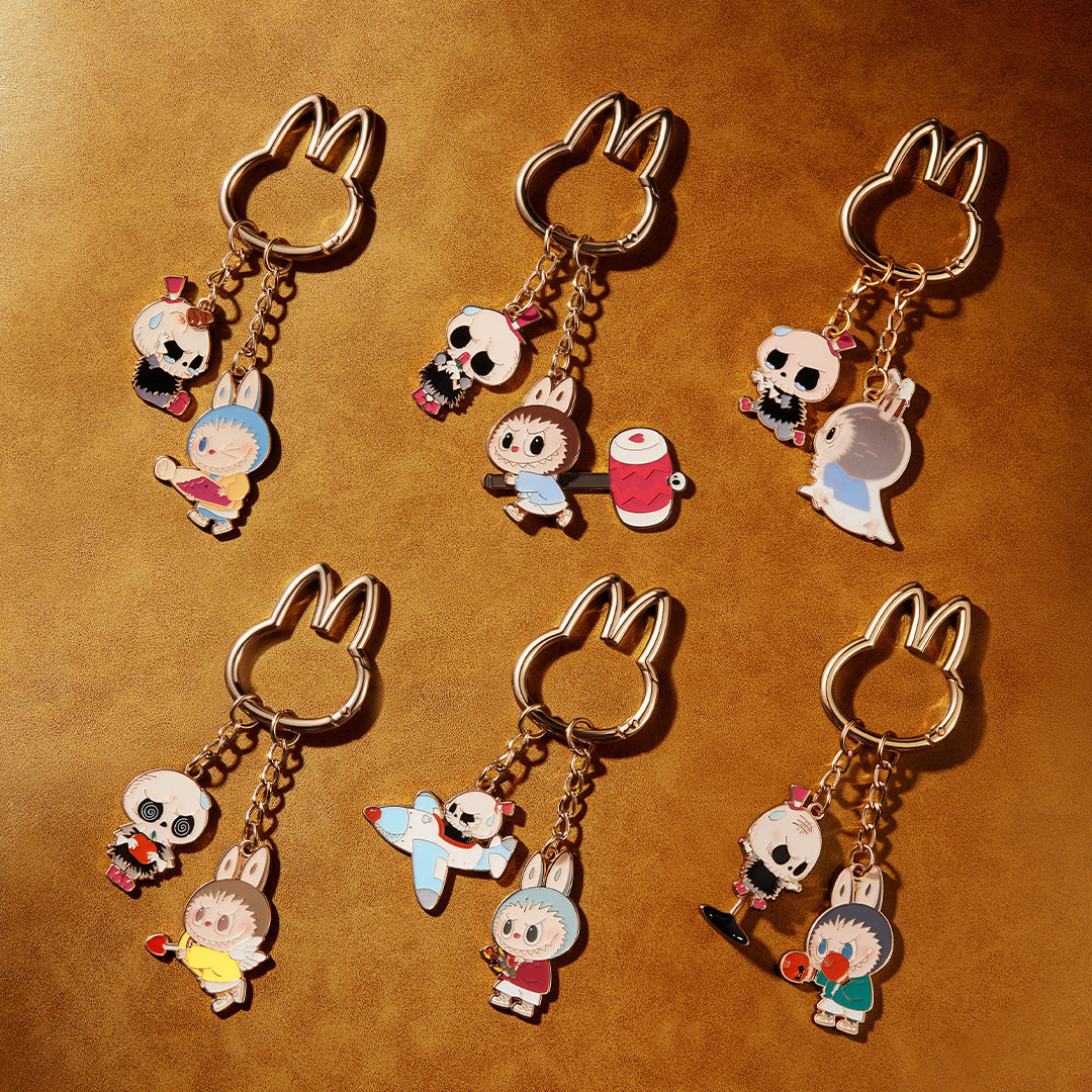 POP MART The Monsters Catch Me If You Like Me Series Blind Box - Cute Pendant Keychain for Backpacks, Gifts & Collectibles | Kawaii Anime Character Accessories