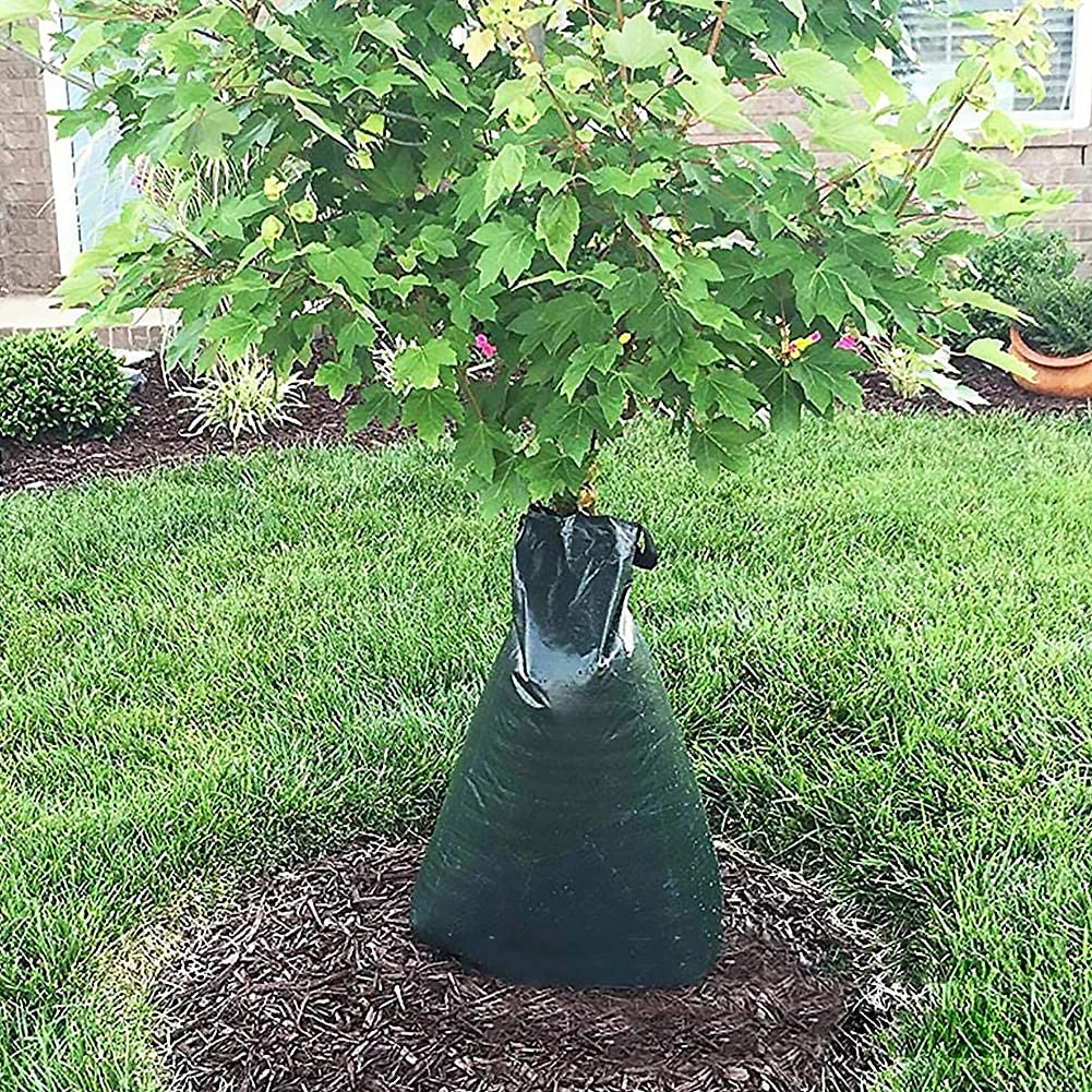 20 Gallon Tree Watering Bag - Slow Release Drip Irrigation System for Garden Plants | Reusable Hanging Dripper Bag for Agriculture & Landscaping (1 Pack) | Perfect for Trees, Shrubs & New Plantings
