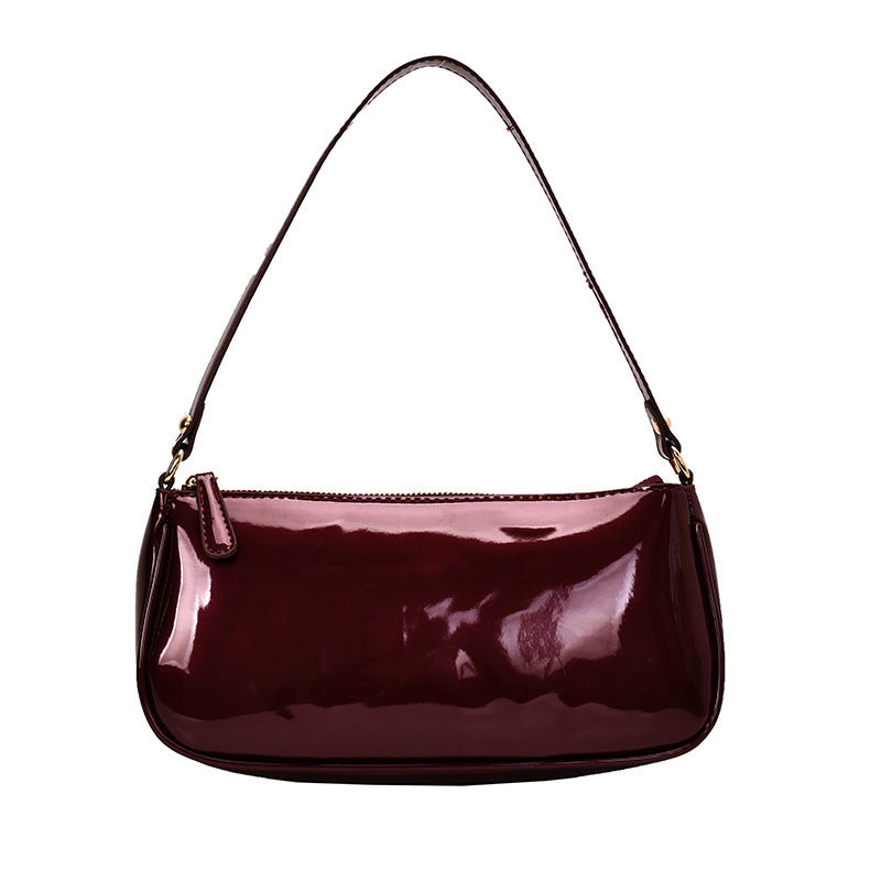 Vegan Leather Crossbody Bag - Oil Waxed Small Underarm Tote for Women | Perfect for Everyday Use, Travel & Shopping