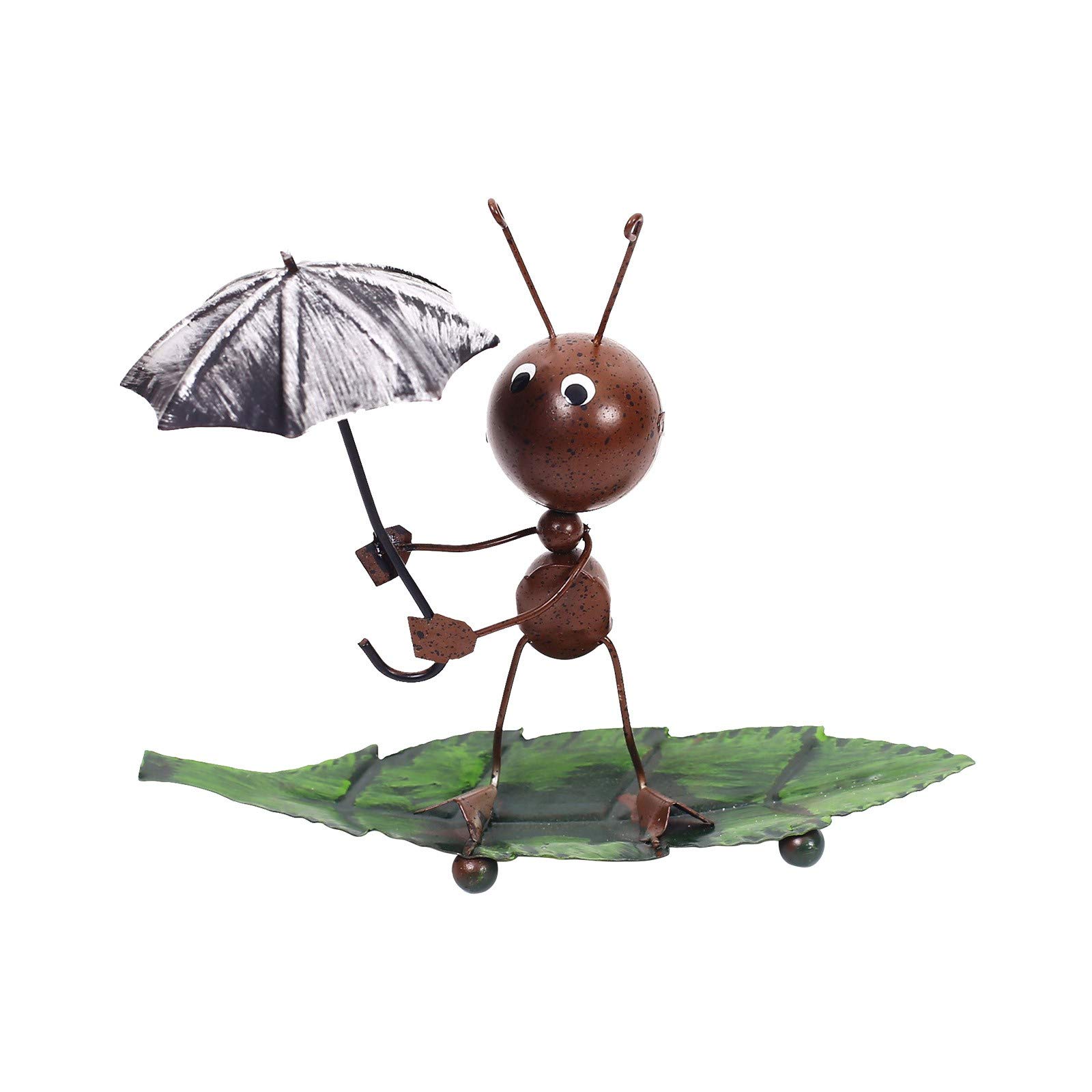 Ant Cartoon Statue - Elegant Home Decor Figurine for Tabletop, Shelf & Office Desk | Cute Ant Sculpture for Living Room, Bedroom & Gift Giving