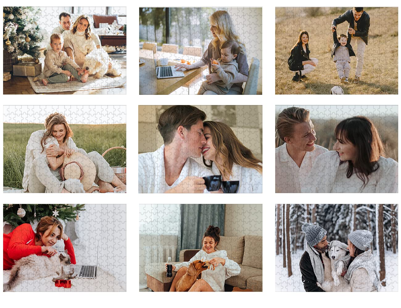 Custom Photo Puzzle for Kids & Adults | Personalized Picture Puzzle Gift | 35 to 2000 Pieces (15x10cm to 100x70cm) | Perfect for Family Gifts, Birthday Presents & Home Decor