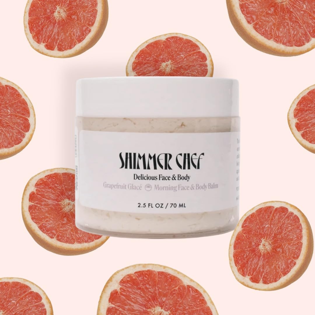 Daily Shimmer Set | Morning & Evening Face & Body Balms with Apple Cider Vinegar & Vitamin C | Radiant Glow Booster, Collagen Enhancement | Hydrating, Protective & Antioxidant Formulas | Perfect for Skincare Routine & Gift Giving