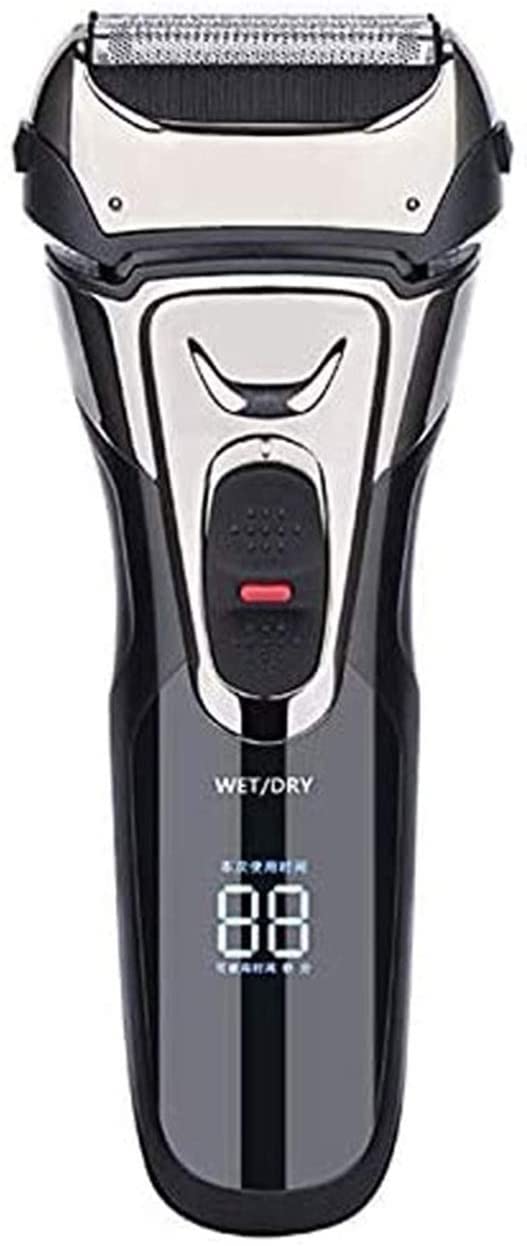 Premium Electric Razor for Men - Cordless Rechargeable Wet/Dry Foil Shaver with Pop-up Beard Trimmer, IPX7 Waterproof - Perfect for Travel, Gym & Daily Grooming - Ideal Christmas Gift for Him
