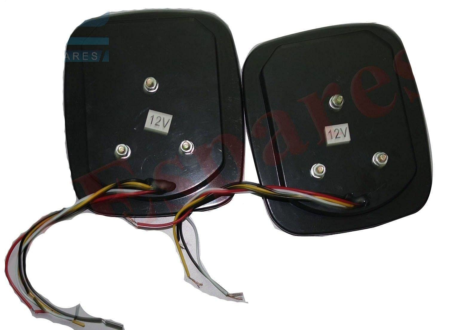 Mahindra Thar CRDe Di MM540 LED Rear Tail Light Lamp - High Brightness, Easy Installation, Durable Replacement - Perfect for Off-Roading & Night Driving