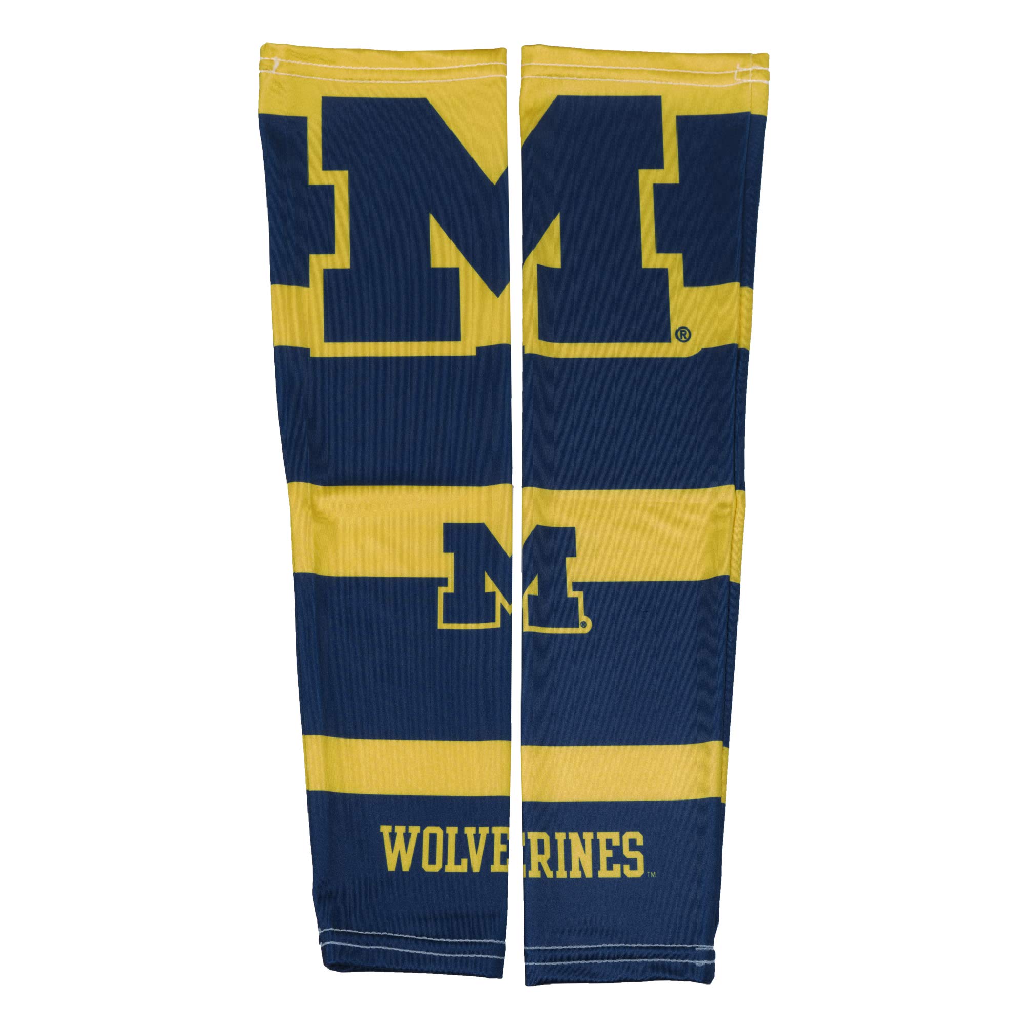 Littlearth NCAA Unisex Game Day Strong Arms Tattoo Sleeves - Set of 2 - Sports Fan Costume Accessories for Football, Basketball & Tailgate Parties