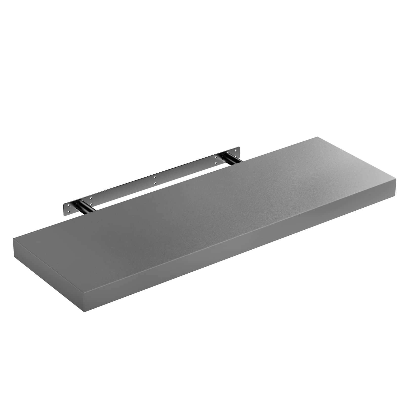 Casaria® 70 cm Floating Wall Shelf - Sturdy MDF with Floating Effect, Includes Mounting Hardware - Perfect for Living Room, Bedroom, or Bathroom Storage & Decor