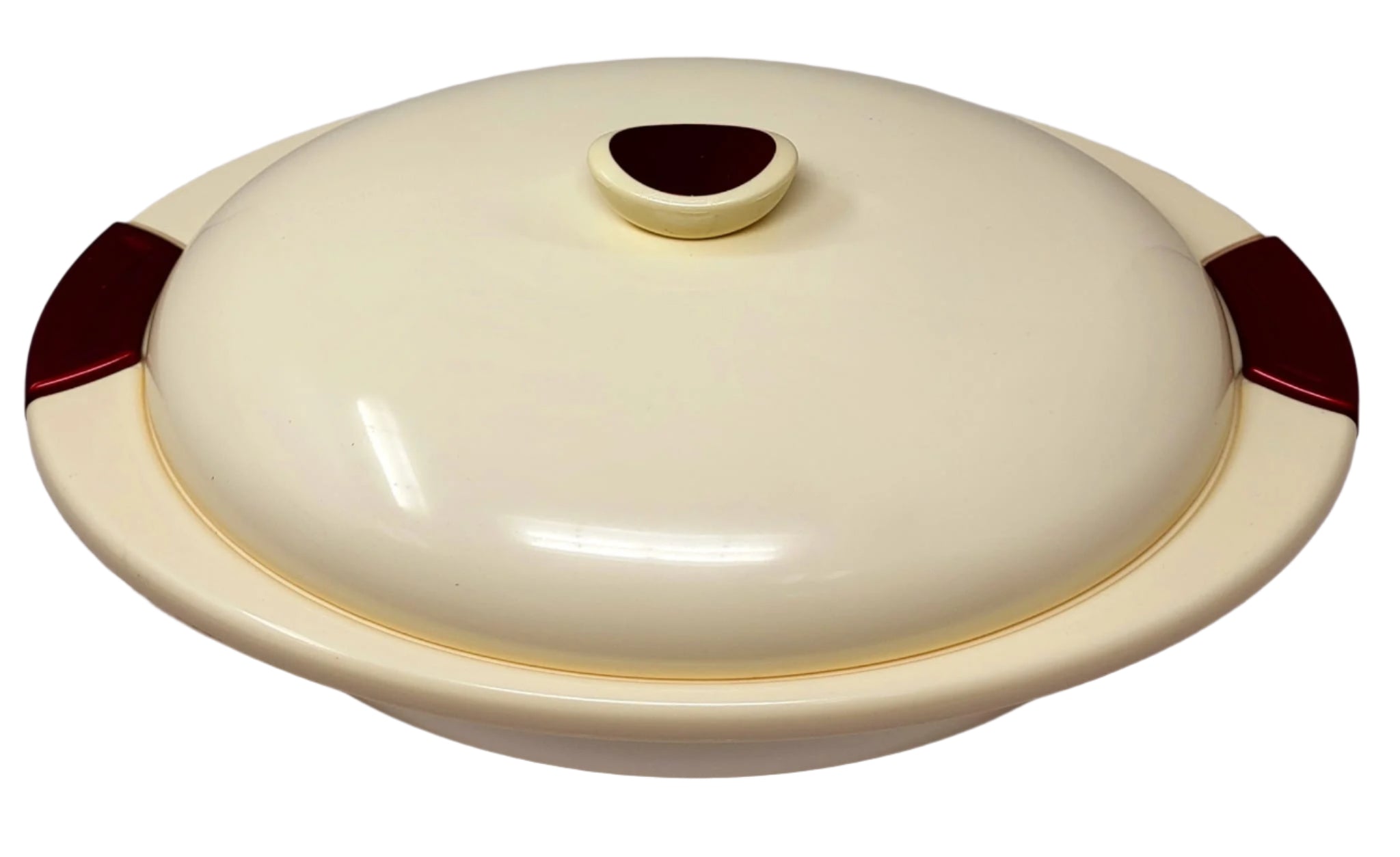 INDIT Oval Glass 2400ML Food Serving Bowl - Elegant Glass Serving Dish for Salads, Pasta, Fruits - Perfect for Dinner Parties, Buffets & Family Gatherings