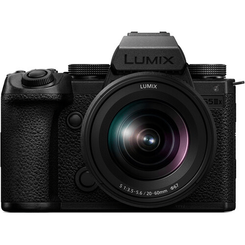 Panasonic Lumix S5 IIX Full Frame Mirrorless Camera with 20-60mm Lens Kit - Professional 4K Video & Photography for Vlogging, Travel, and Content Creation