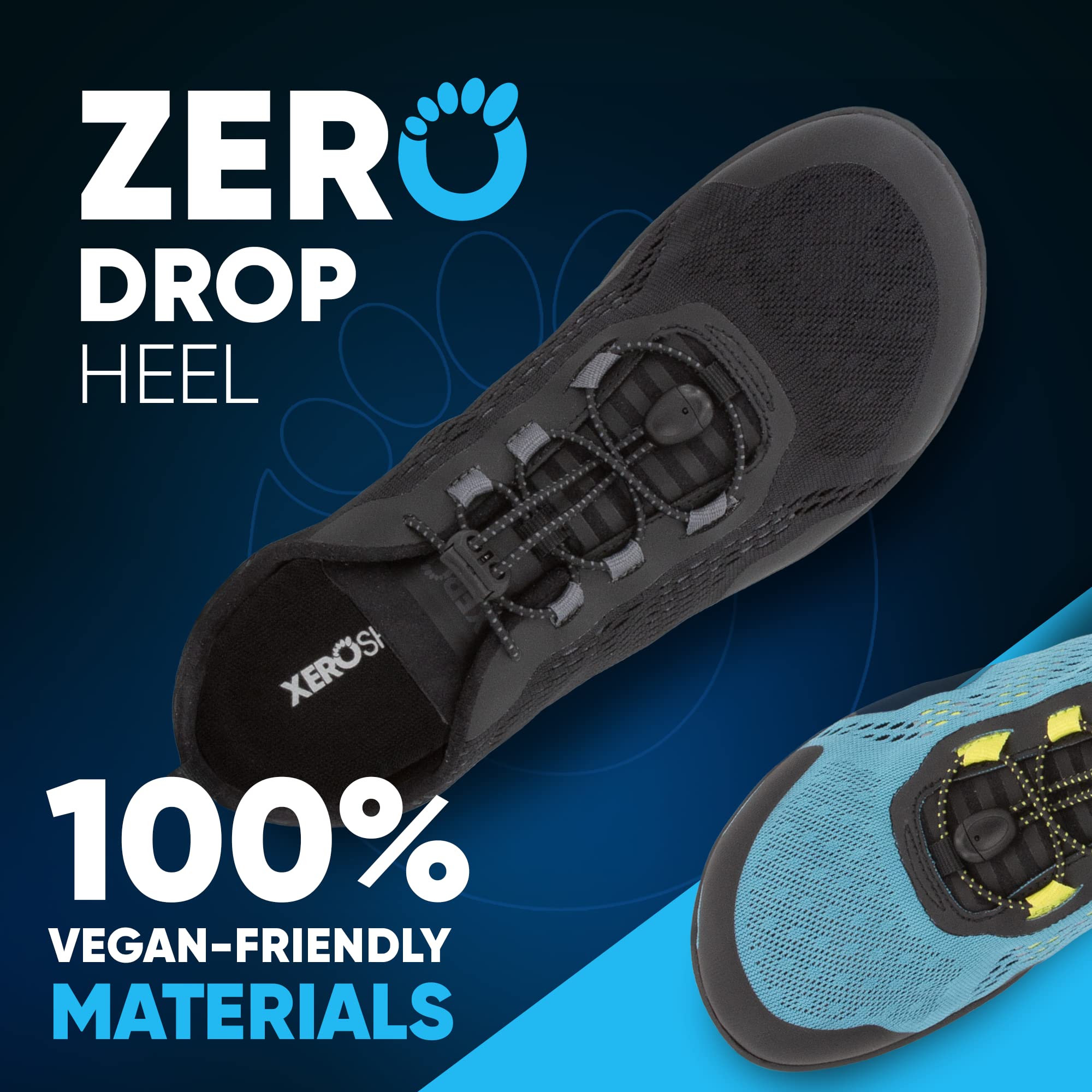 **Xero Shoes Barefoot Water Shoes for Men - Aqua X Sport Minimalist Water Shoes with Wide Toe Box & Zero Drop Heel | Perfect for Beach, Hiking, Running & Outdoor Activities**