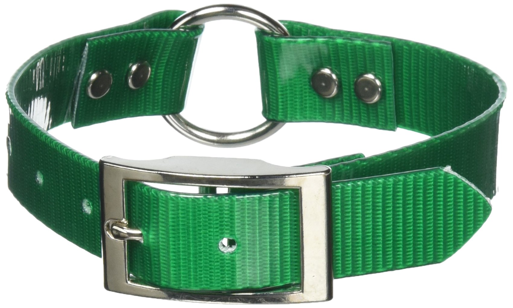 Sunglo Reflective Dog Collar with Center Ring - 1