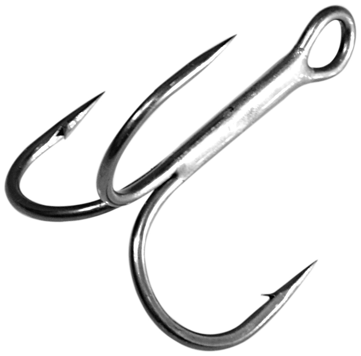 Gamakatsu Round Bend Treble Hook - Pack of 25 Bronze Fishing Hooks for Bass, Trout, and Saltwater Fishing | Durable Sharp Hooks for Lures and Bait