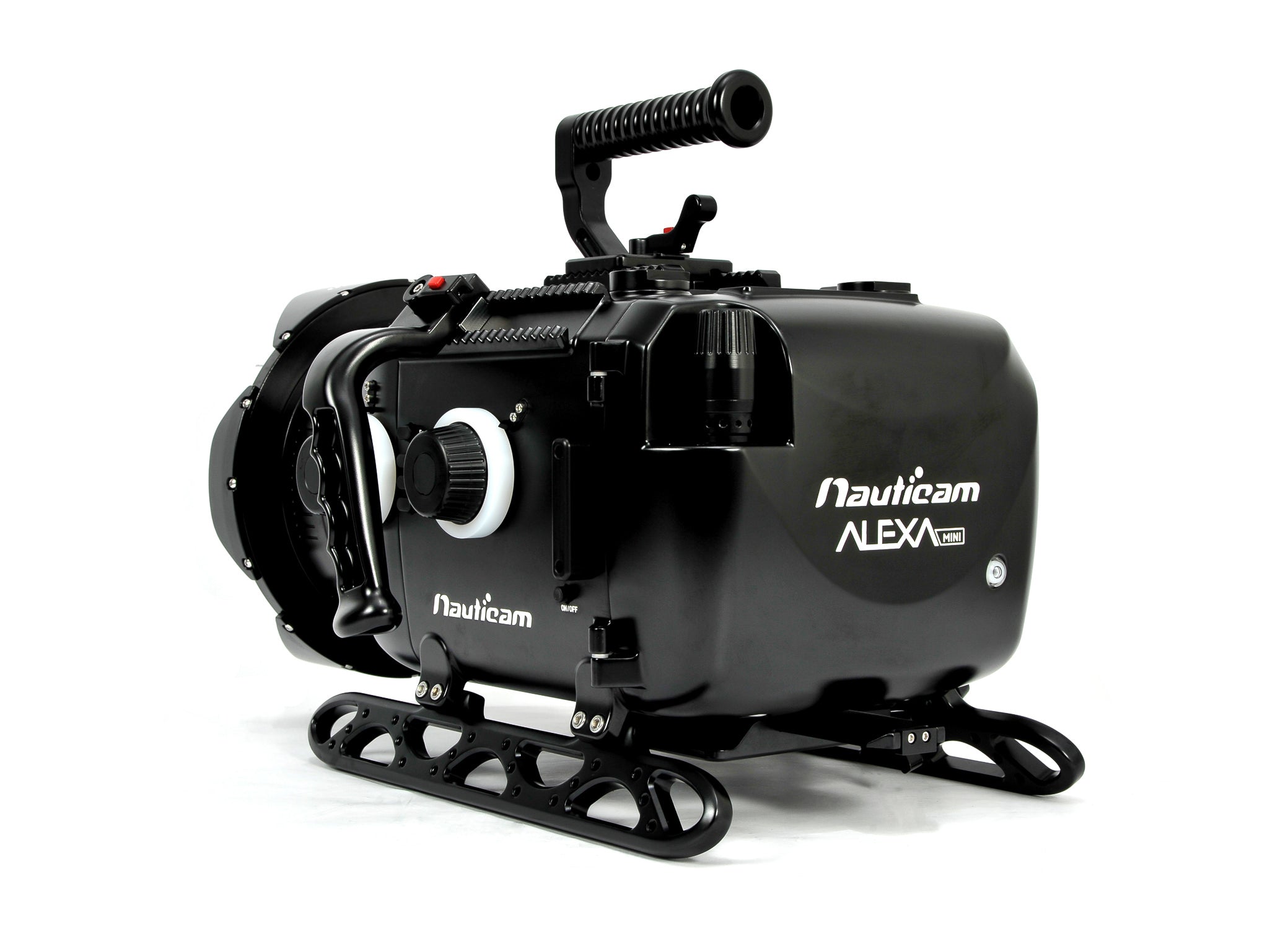 ARRI ALEXA Mini Camera Digital Cinema System with N200 250mm Optical Glass Wide Angle Dome Port, Extension Rings 30/40/50 & Lens Control Drive Shafts - Professional Underwater Filmmaking & Cinematic Shots