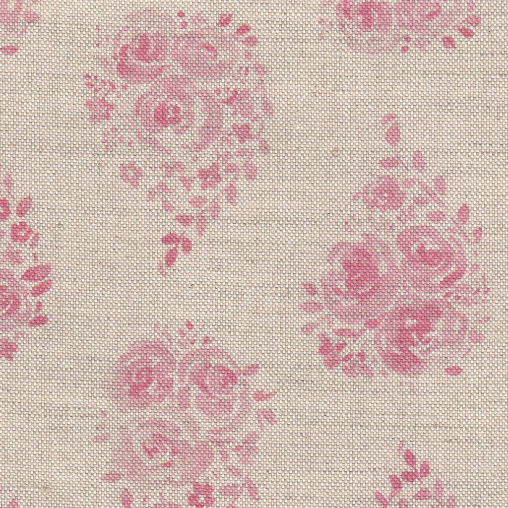 Rose Drop Fabric Heather Pink - Soft & Durable Textile for DIY Crafts, Home Decor, and Fashion Sewing Projects