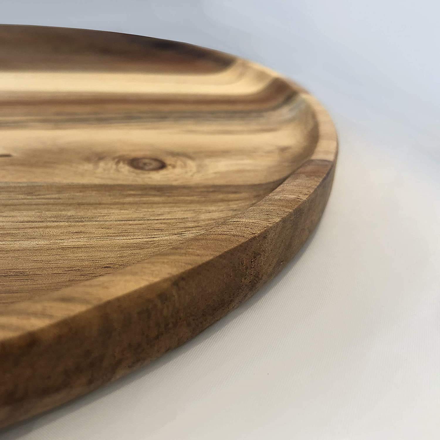 Premium Acacia Wooden Charger Plate - 12.5