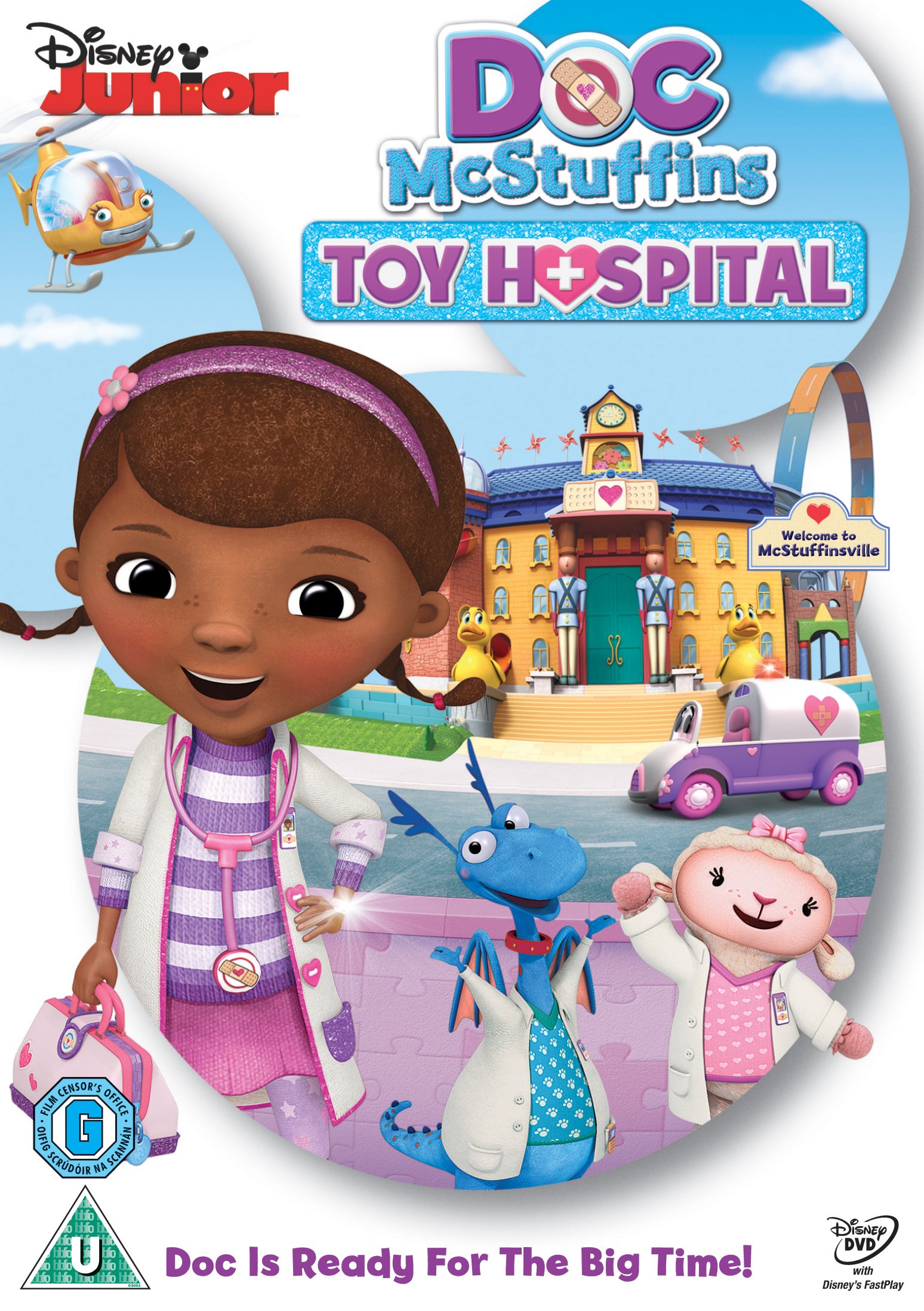 Doc McStuffins Toy Hospital DVD [2016] - Disney Kids Educational Show for Toddlers & Preschoolers | Perfect for Family Movie Nights & Learning Playtime
