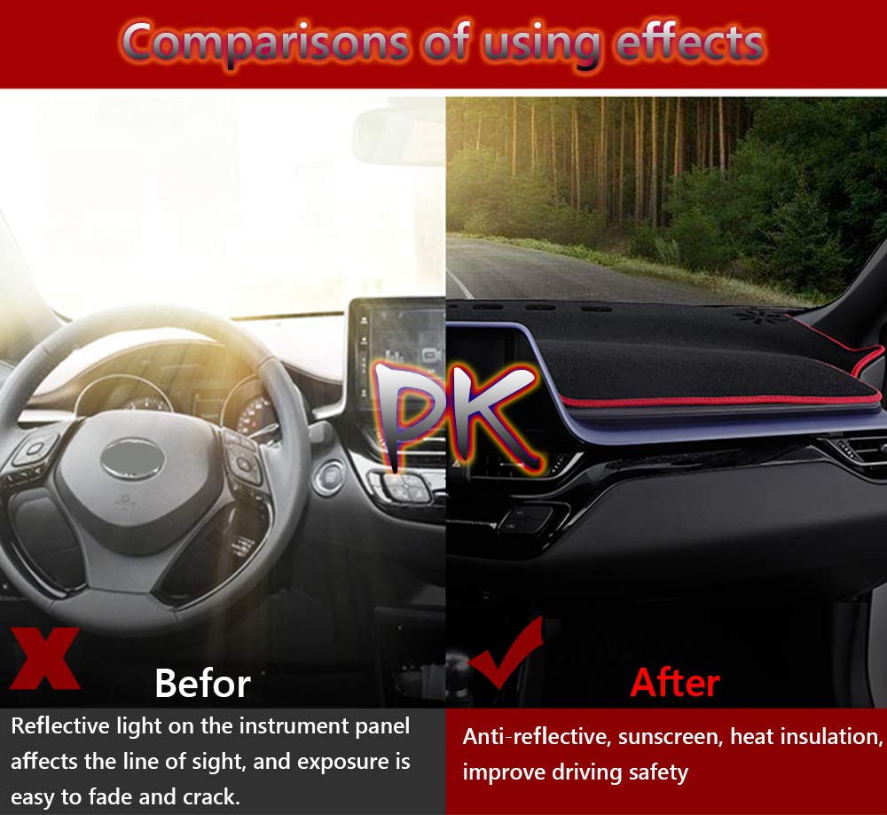 Custom Fit Dashboard Cover Mat for Honda 8th Gen Accord (2008-2013) - Anti-Glare & Crack Protection Interior Accessories | Perfect for Sun Protection & Car Interior Upgrade