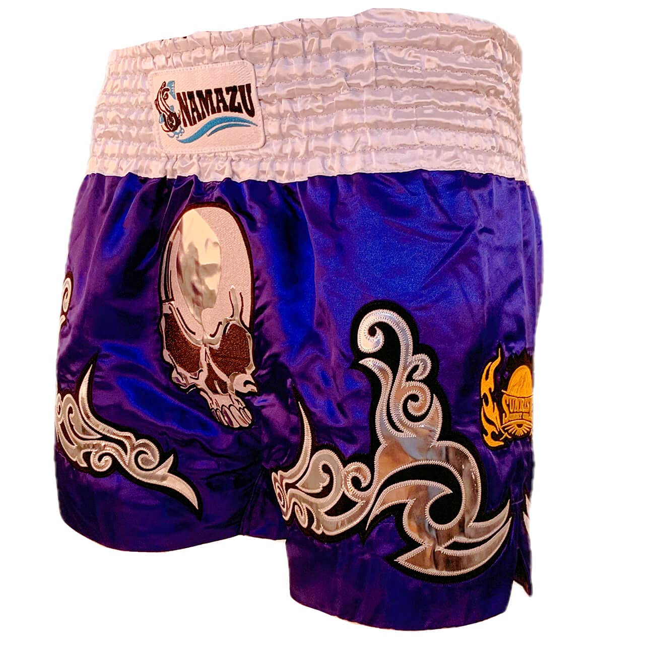 NAMAZU Muay Thai Shorts for Men & Women - Premium MMA, Boxing & Kickboxing Training Shorts | Gym Workout & Martial Arts Competition