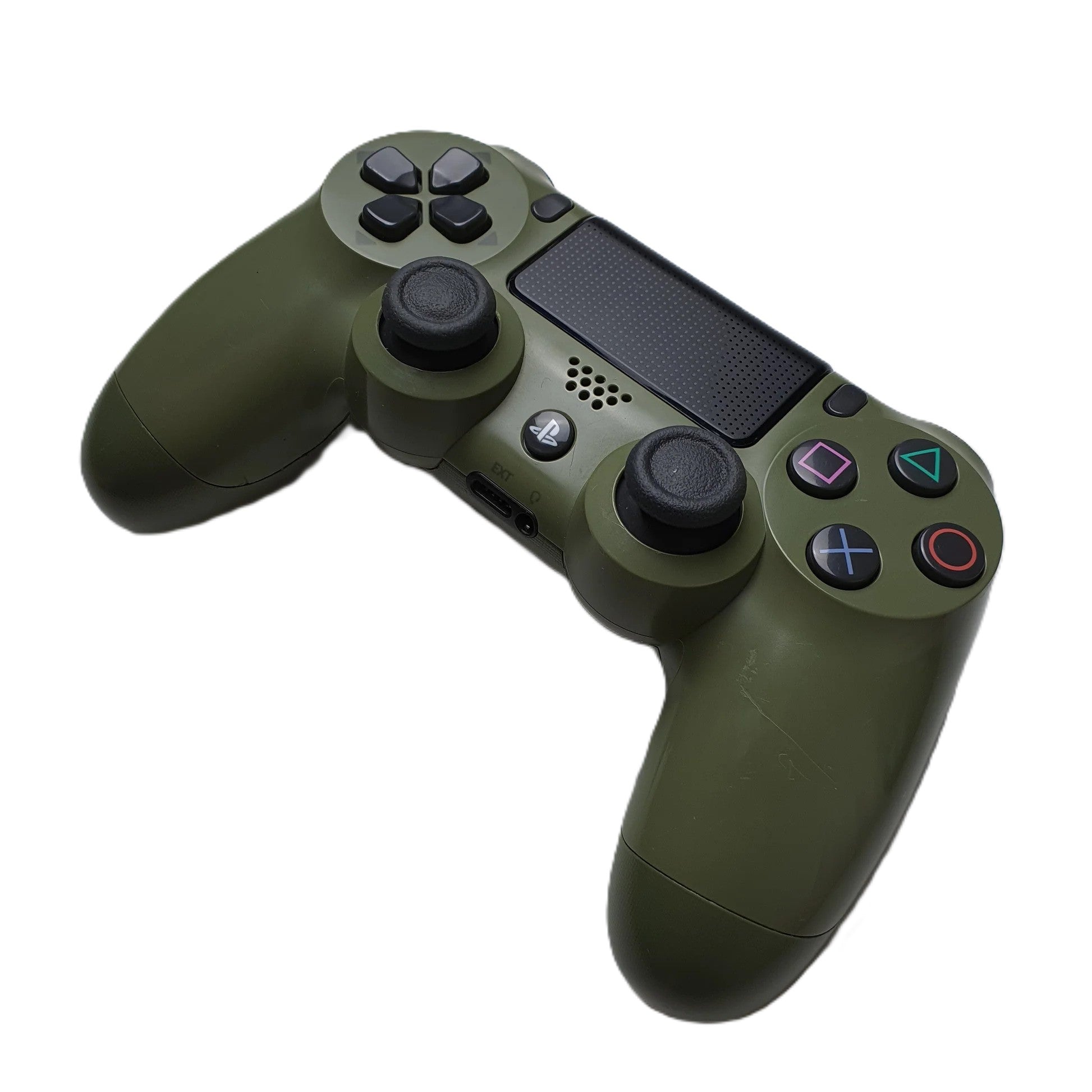 PlayStation 4 DualShock 4 Wireless Controller - Army Green | Official PS4 Gamepad with Bluetooth, Touchpad & Motion Sensors | Perfect for Gaming, Streaming & Remote Play