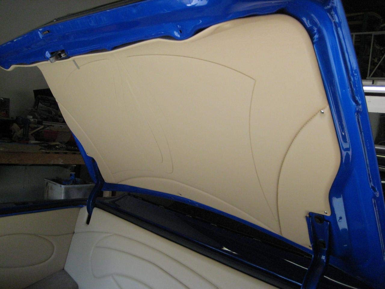 Premium Auto Headliner Fabric - Beige 60