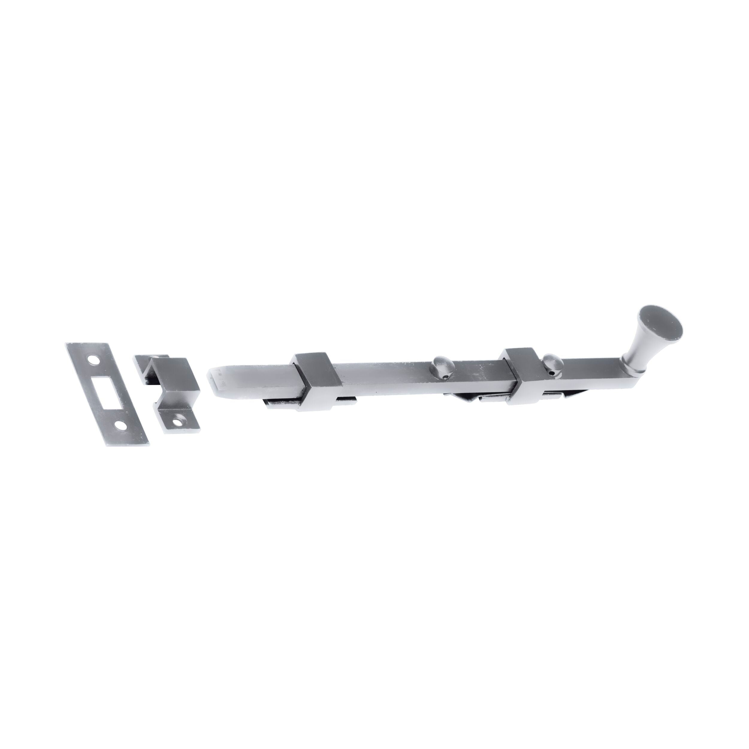 1342 Panic Bolt Chrome Plated L255mm - Emergency Exit Door Lock for Commercial Buildings & Schools - Heavy Duty Security Hardware for Fire Safety Compliance