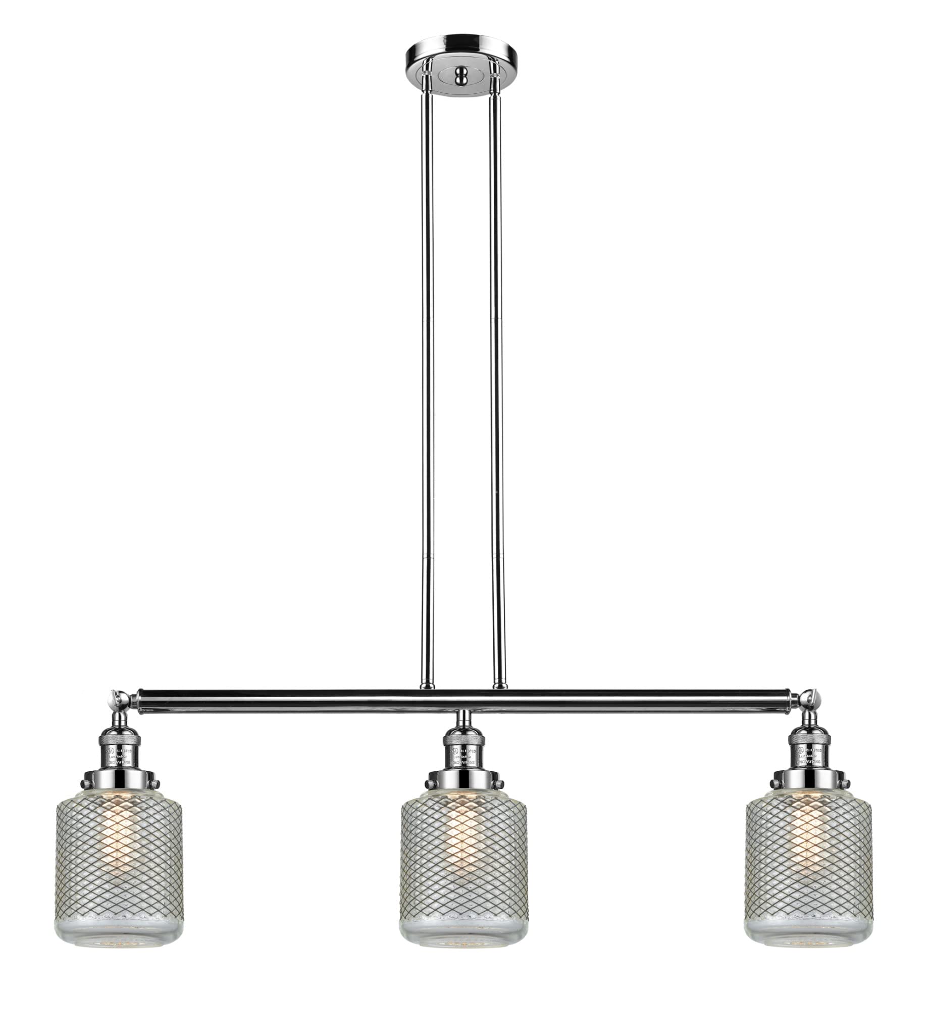 Stanton 3-Light Island Pendant Light Fixture in Antique Copper - Modern Kitchen Lighting for Dining Room & Bar Counter Decor