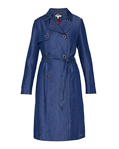 Ted Baker Mid Wash Bowee CBN Tencel Mac Coat - Women's Lightweight Trench Coat with Belt, Perfect for Office, Travel & Spring Fashion