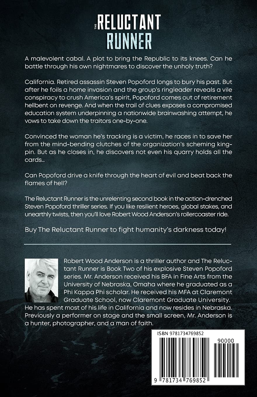 Reluctant Runner: Steven Popoford Thriller #2 - Spiritual Suspense for Book Lovers