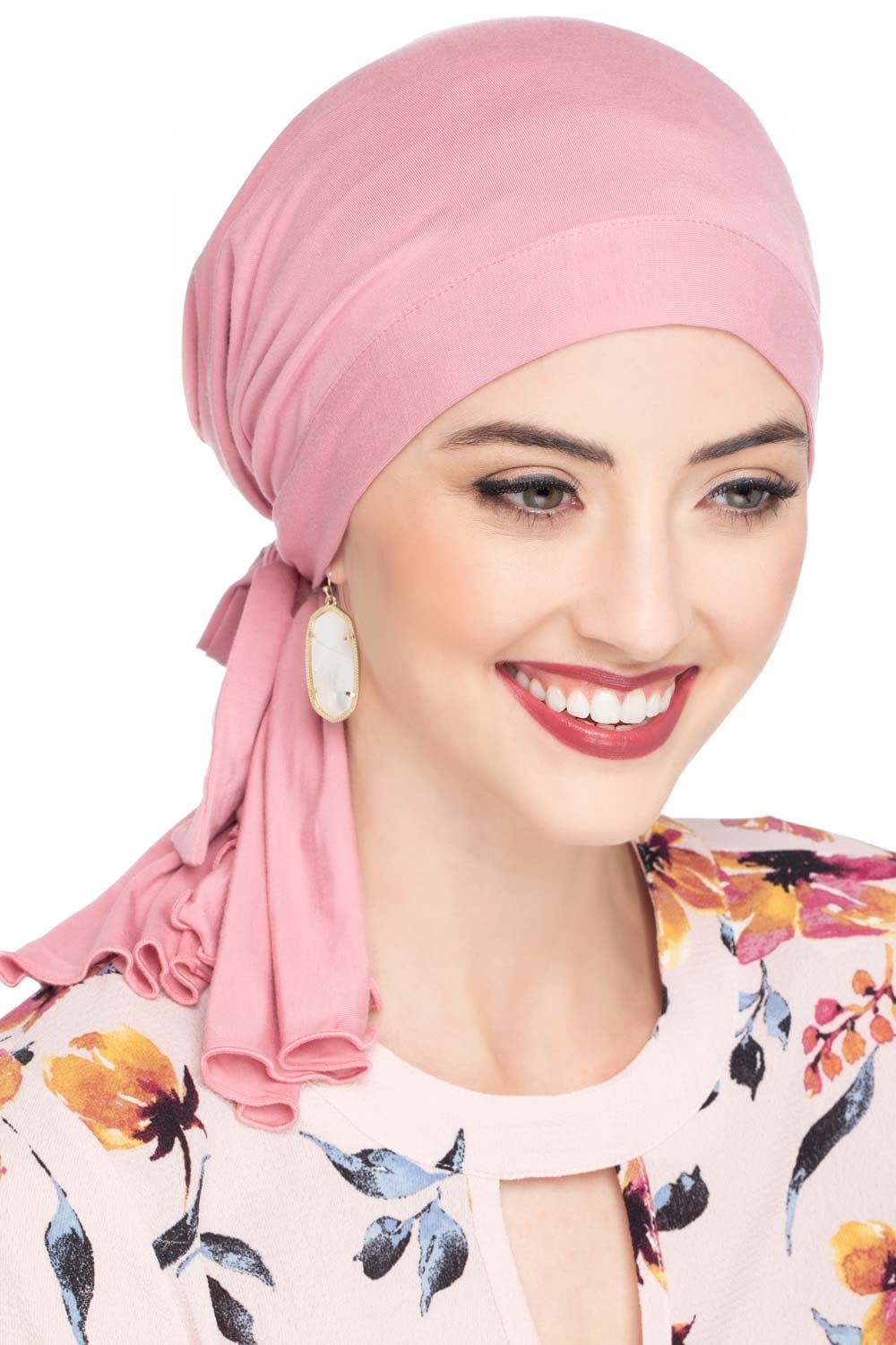 Cardani Pre-Tied Scarves for Women - Soft Bamboo Viscose Silk-Like Fashion Scarf | Perfect for Office, Travel & Gift Giving