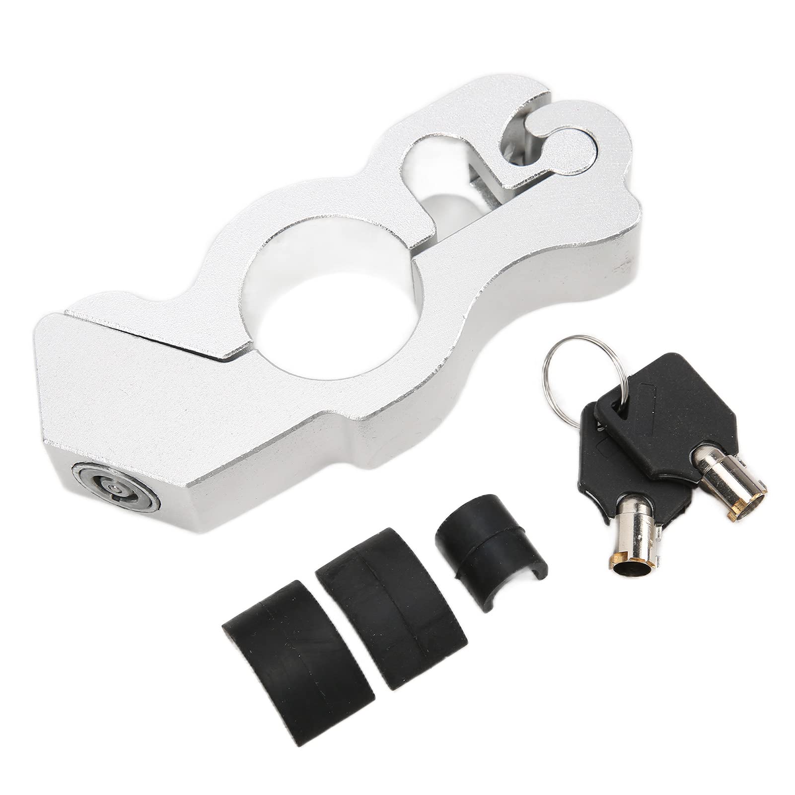 Aramox Universal Motorcycle Handlebar Grip Safety Lock - Anti-Theft Throttle Grip Lock for Scooters, ATVs, and Bikes - Secure Parking and Outdoor Use