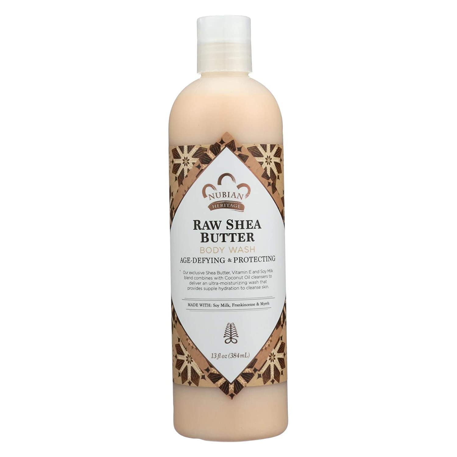 Nubian Heritage Raw Shea Butter Body Wash - Moisturizing & Nourishing for Dry Skin - Perfect for Daily Shower & Bath Routine