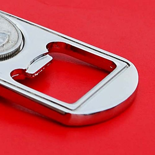Vintage 1934 Washington Quarter 90% Silver Coin Keychain with Bottle Opener - Unique Collectible Gift for Coin Enthusiasts (Perfect for Key Rings, Gifts & Everyday Carry)