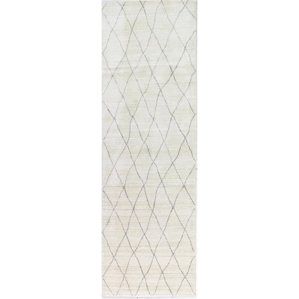 Bashian Terrain Hand Loomed Ivory Area Rug - Soft Bohemian Style Rug for Living Room, Bedroom & Nursery - Perfect for Home Decor and Cozy Spaces