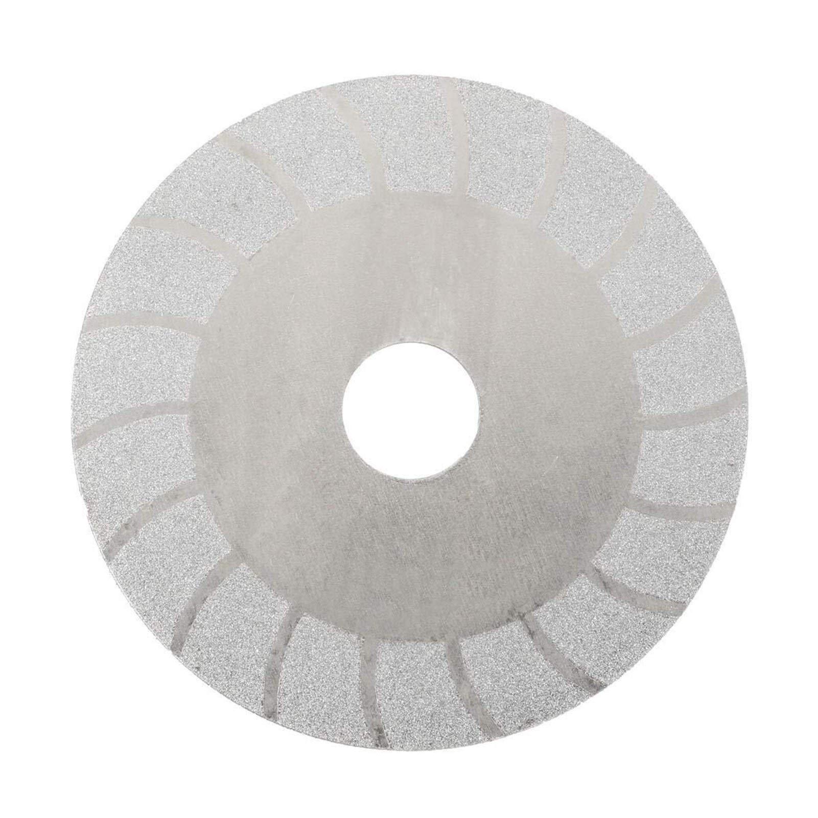 4 Inch 100mm Diamond Saw Blade - Premium Circular Cutting Disc for Glass, Ceramic, Granite - Fits Angle Grinder & Power Tools - Perfect for DIY Projects, Tile Cutting & Stone Work