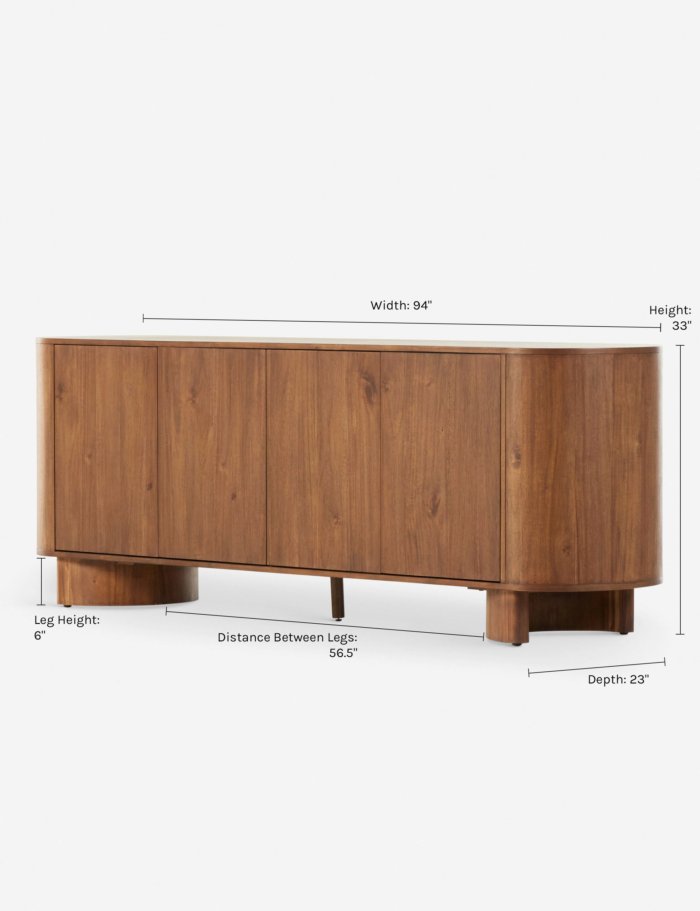 Gilda Sideboard - Modern Buffet Cabinet with Storage for Dining Room, Living Room & Entryway | Stylish & Functional Home Decor
