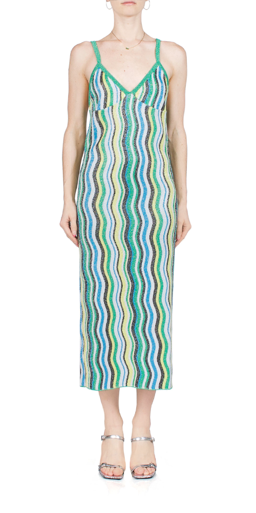 Comet Dress Candy Swirl - Women's Elegant Flowy Party Dress for Special Occasions, Weddings & Evening Events