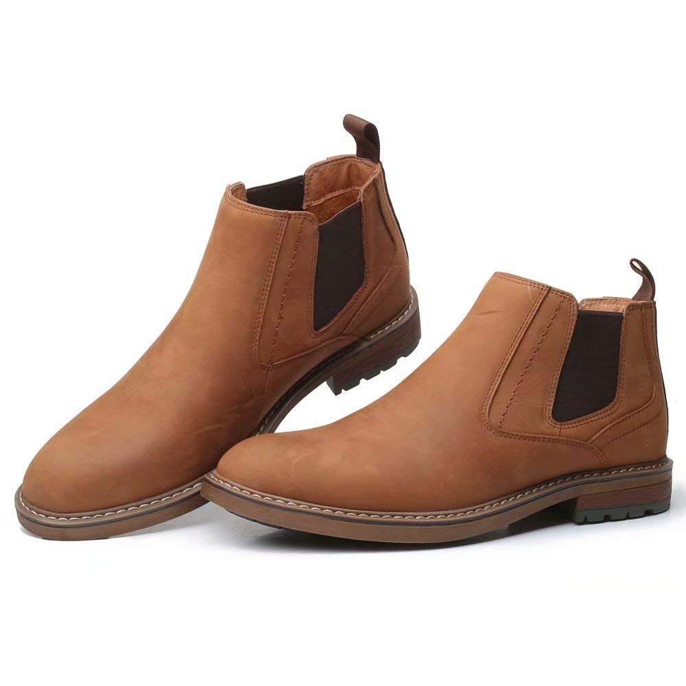 Men's Arkbird Chelsea Ankle Boots - Genuine Leather Oxford Dress Shoes for Casual & Formal Wear | Office, Party & Everyday Fashion Footwear