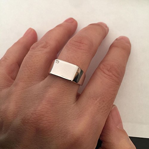 Personalized Signet Rings for Women & Men - Gold & Silver Initial Engraved Rings - Custom Monogram Pinky Rings - Unique Gifts for Her & Him - Perfect for Weddings, Anniversaries & Special Occasions