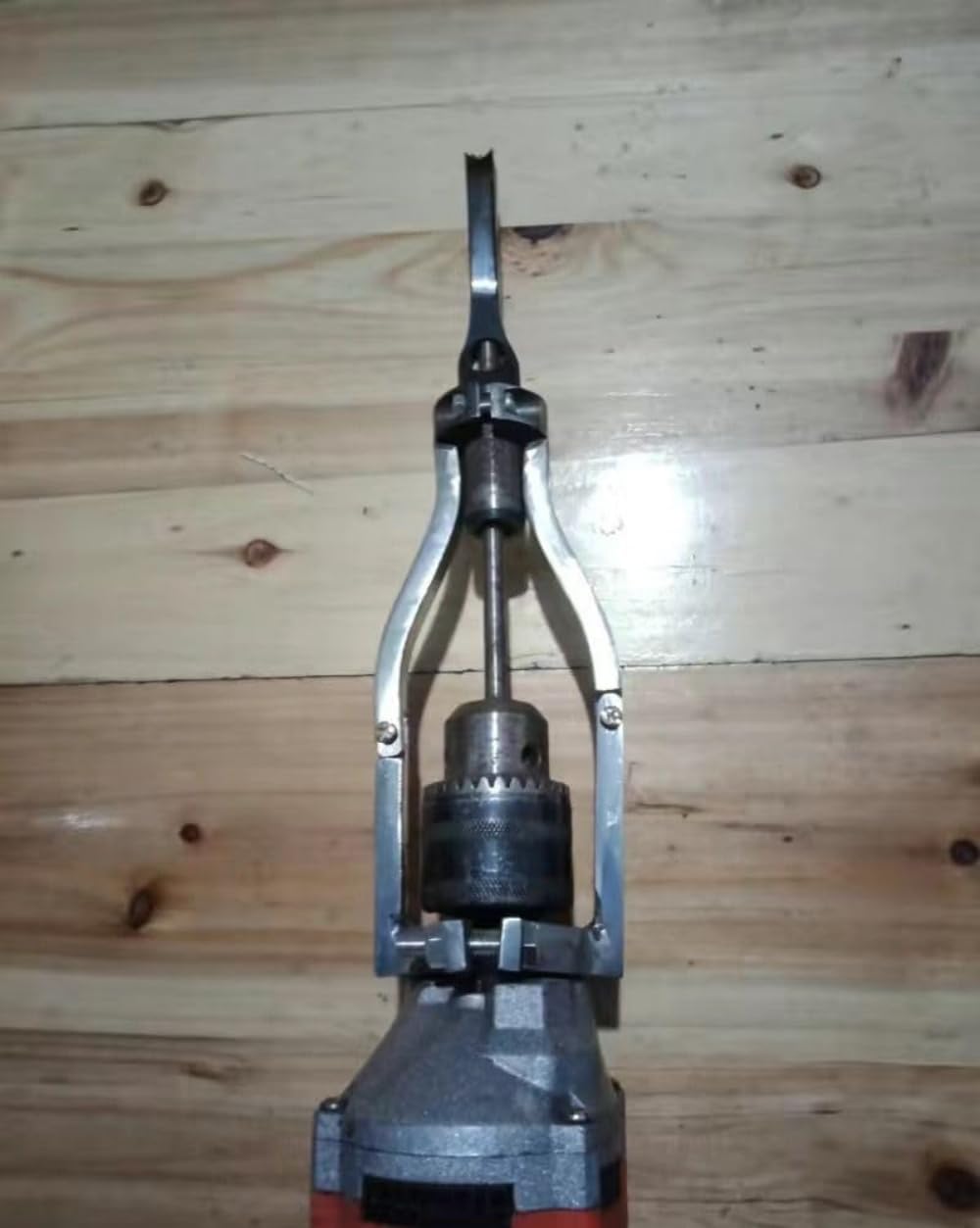 Steel Square Hole Drill Bit Adapter for 38-55mm Hand Drill & Drill Press - Quick Install/Remove Mortising Attachment for Woodworking | Perfect for Cabinet Making, Furniture Assembly & DIY Wood Projects