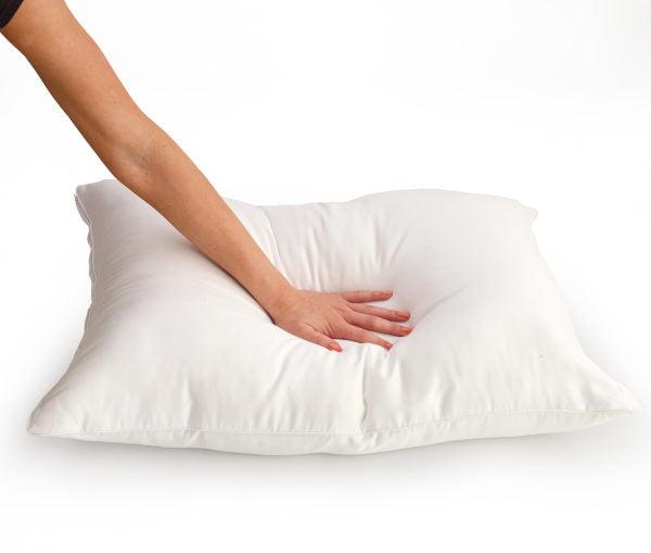 Dual Layer Comfort Pillow for Neck and Back Support - Medium Firmness for Side & Back Sleepers - Perfect for Home, Office & Travel Use