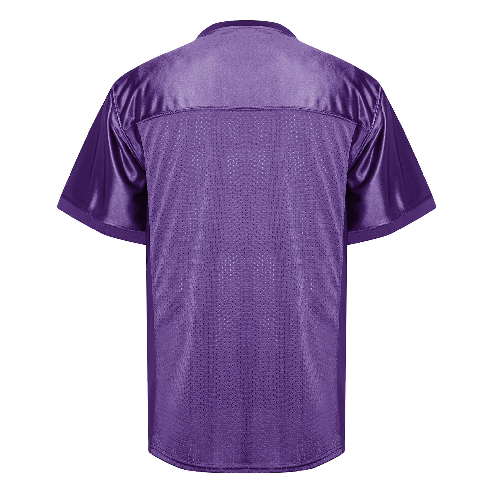 Men's Blank Football Jerseys - Breathable Mesh Polyester Plain Pullover Sports Shirts (Sizes S-3XL) in Black, White & Grey | Perfect for Team Uniforms, Training & Casual Wear