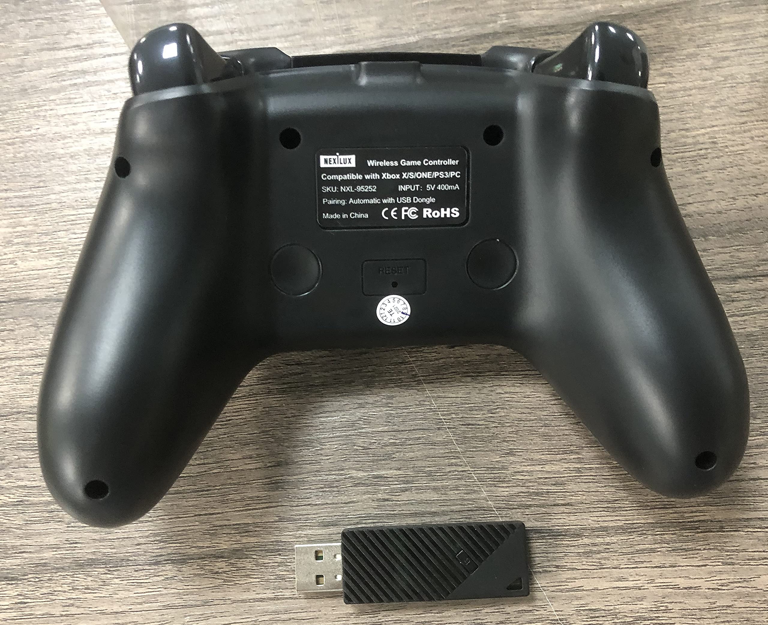 NEXiLUX Wireless 4-in-1 Game Controller for Xbox Series X/S, Xbox One, PS3 & PC - Multi-Platform Gaming for Console & PC Gamers | Perfect for FPS, Racing & Sports Games