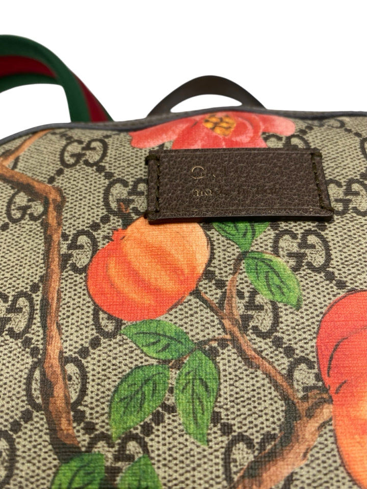 Gucci Tian GG Supreme Backpack for Women & Men - Luxury Designer Backpack for Travel, Work & School - Stylish Durable Shoulder Bag with GG Monogram Pattern