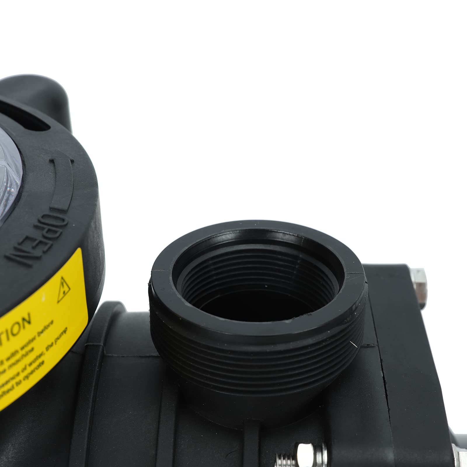 2.0 HP In-Ground & Above-Ground Swimming Pool Pump - 110V 6600GPH Single Speed Water Pump with Filter Basket | Ideal for Pool Maintenance, Water Circulation & Filtration in Backyard Pools