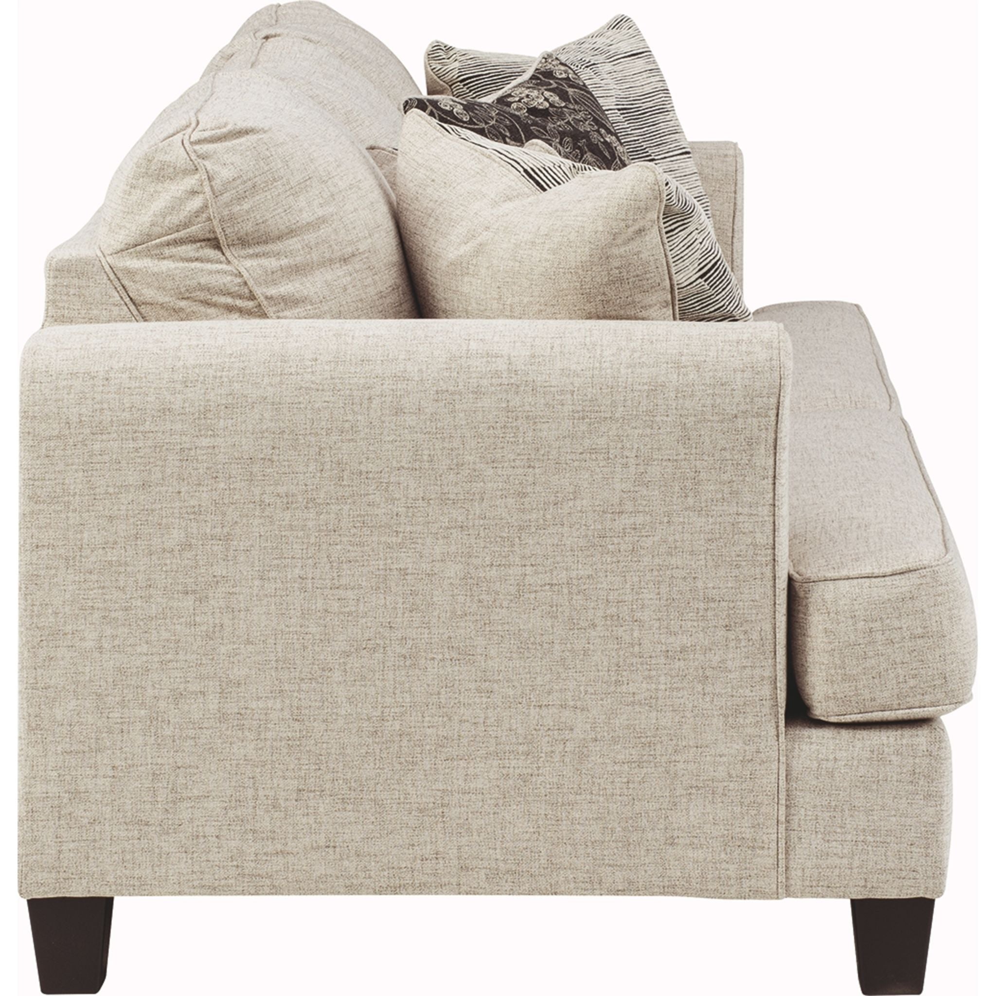 Callisburg Linen Sofa - Modern Comfortable Couch for Living Room, Lounge & Home Decor
