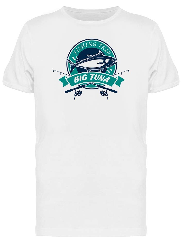 Big Tuna Fishing T-Shirt for Men - Comfortable Cotton Tee for Fishing Trips & Outdoor Adventures