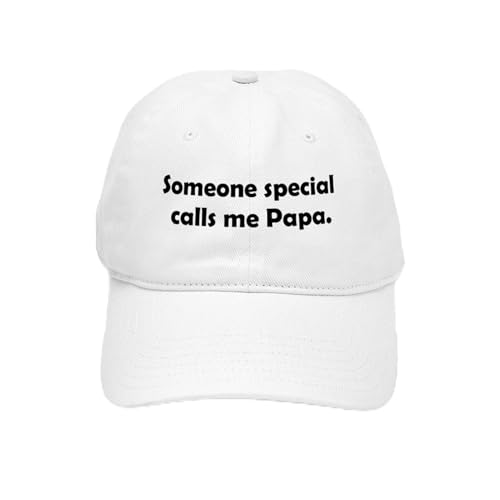White - Someone Special Calls Me Papa Cap