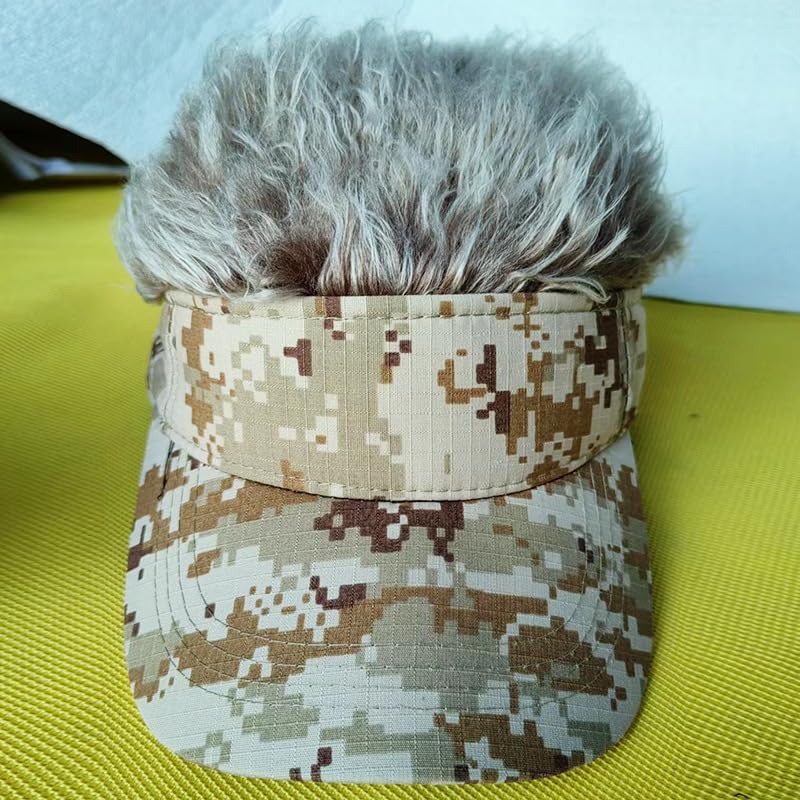 Custom Embroidered Spiked Hair Baseball Cap - Adjustable Novelty Hat for Cosplay & Costumes
