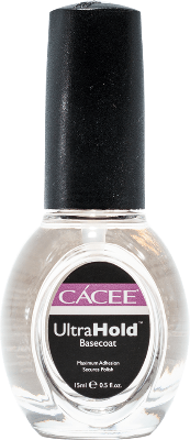 Cacee UltraHold Base Coat - Long Lasting Nail Polish Primer for Gel & Acrylic Nails | Perfect for Manicures, Salon Use & At-Home Nail Care